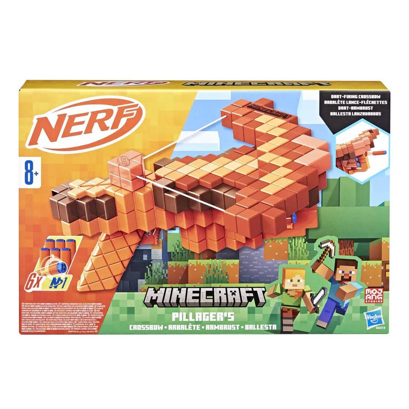 Minecraft Nerf Pillagers Crossbow - ألعاب